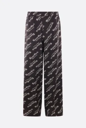 Kenzo Verdy twill wide-leg pants