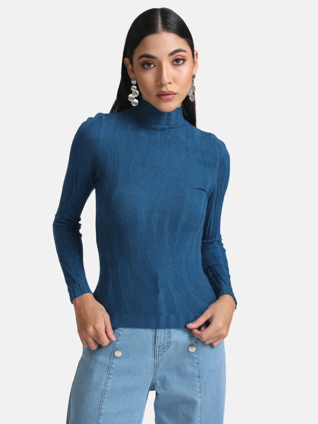 Knitted Turtleneck Sweater