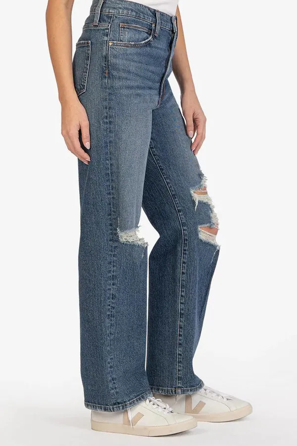 KUT Wide Leg Jeans | Sienna Wash | Shop Now!