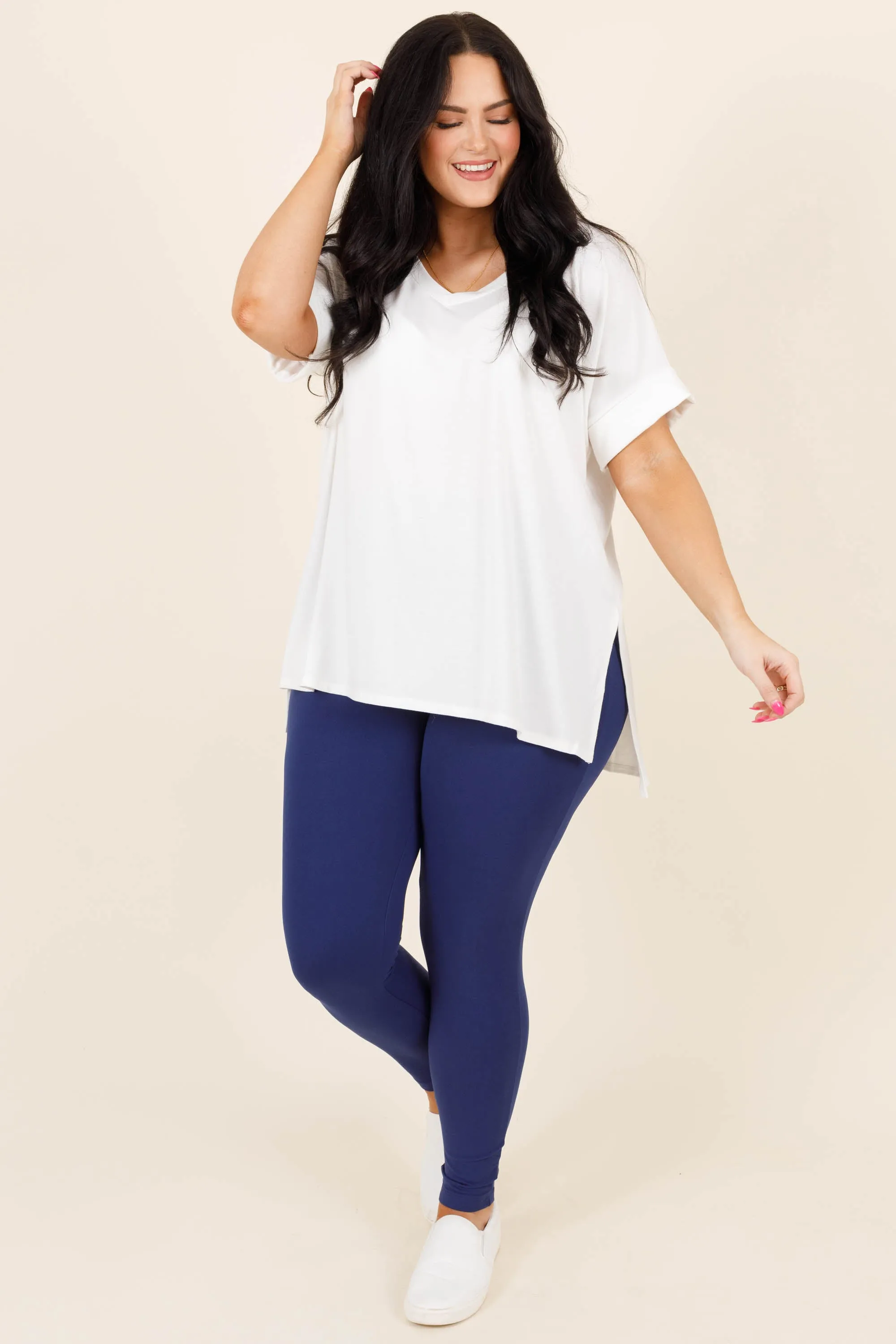 Light Navy Leggings - Top Ranking