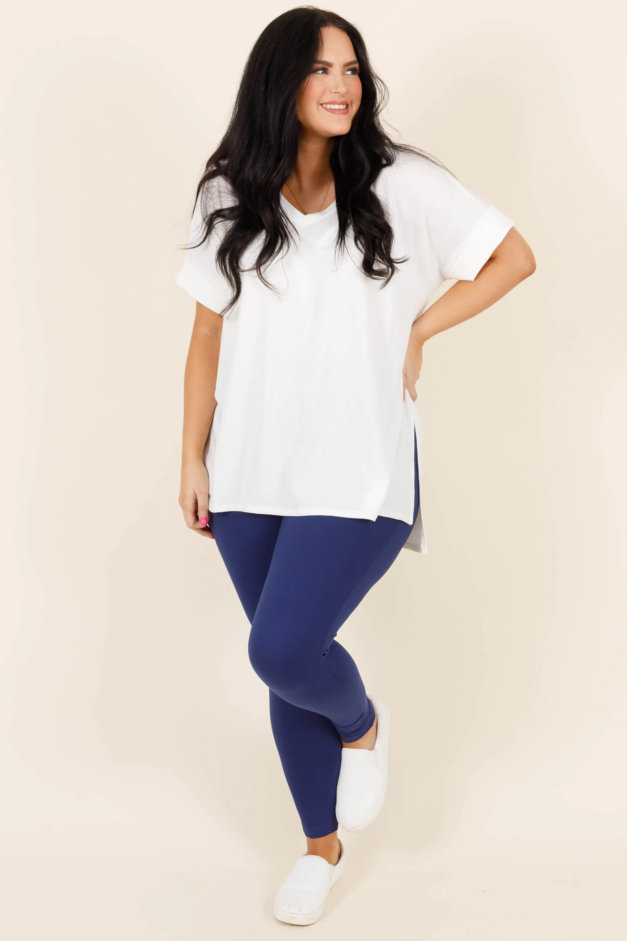 Light Navy Leggings - Top Ranking