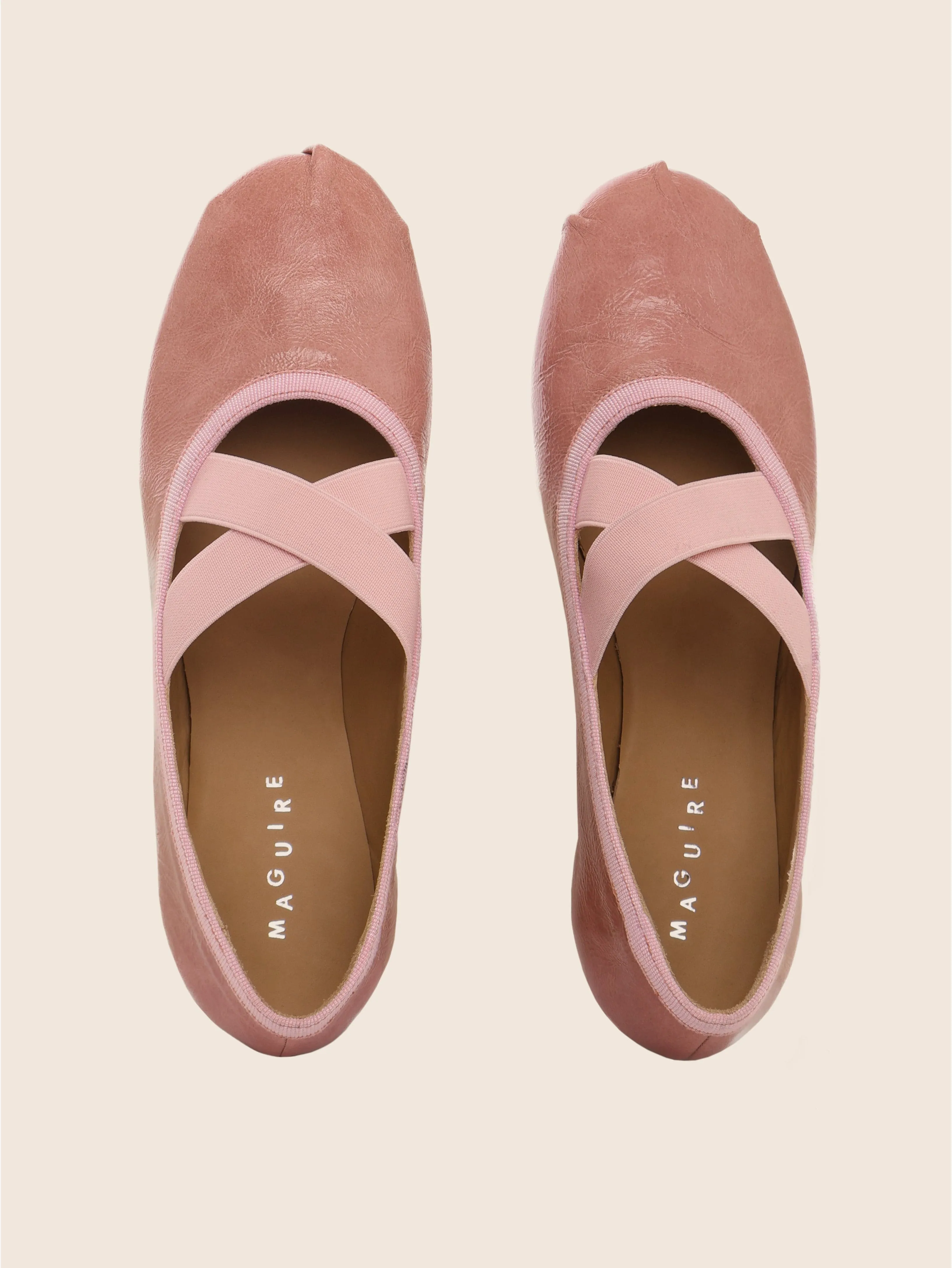 Loreto Pink Ballet Flats