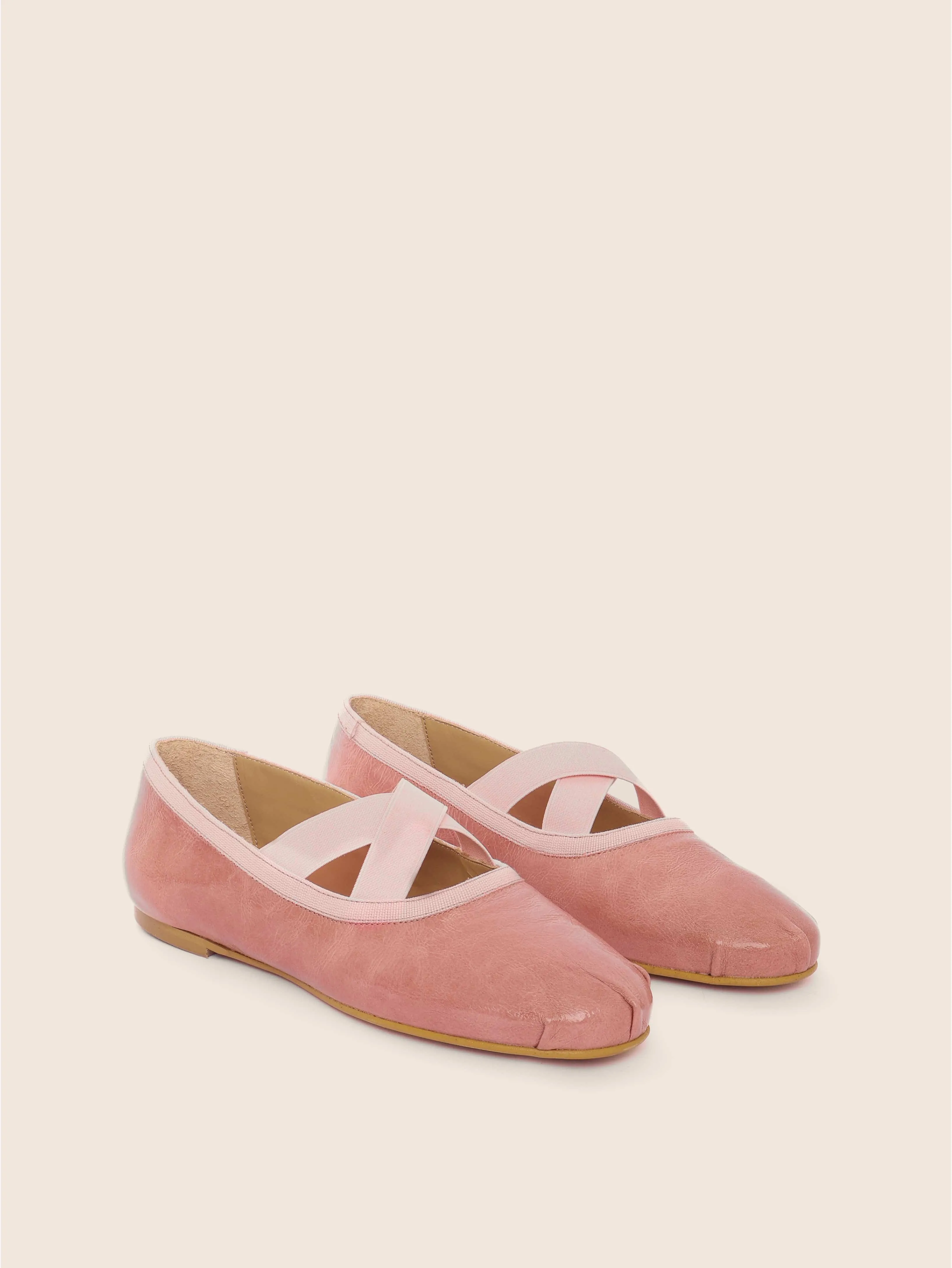 Loreto Pink Ballet Flats