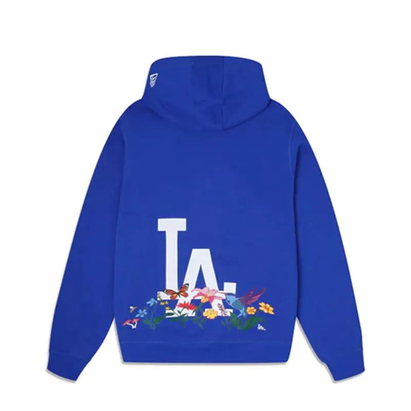 Los Angeles Dodgers Pullover Hoodie - Blooming Blue - Men's