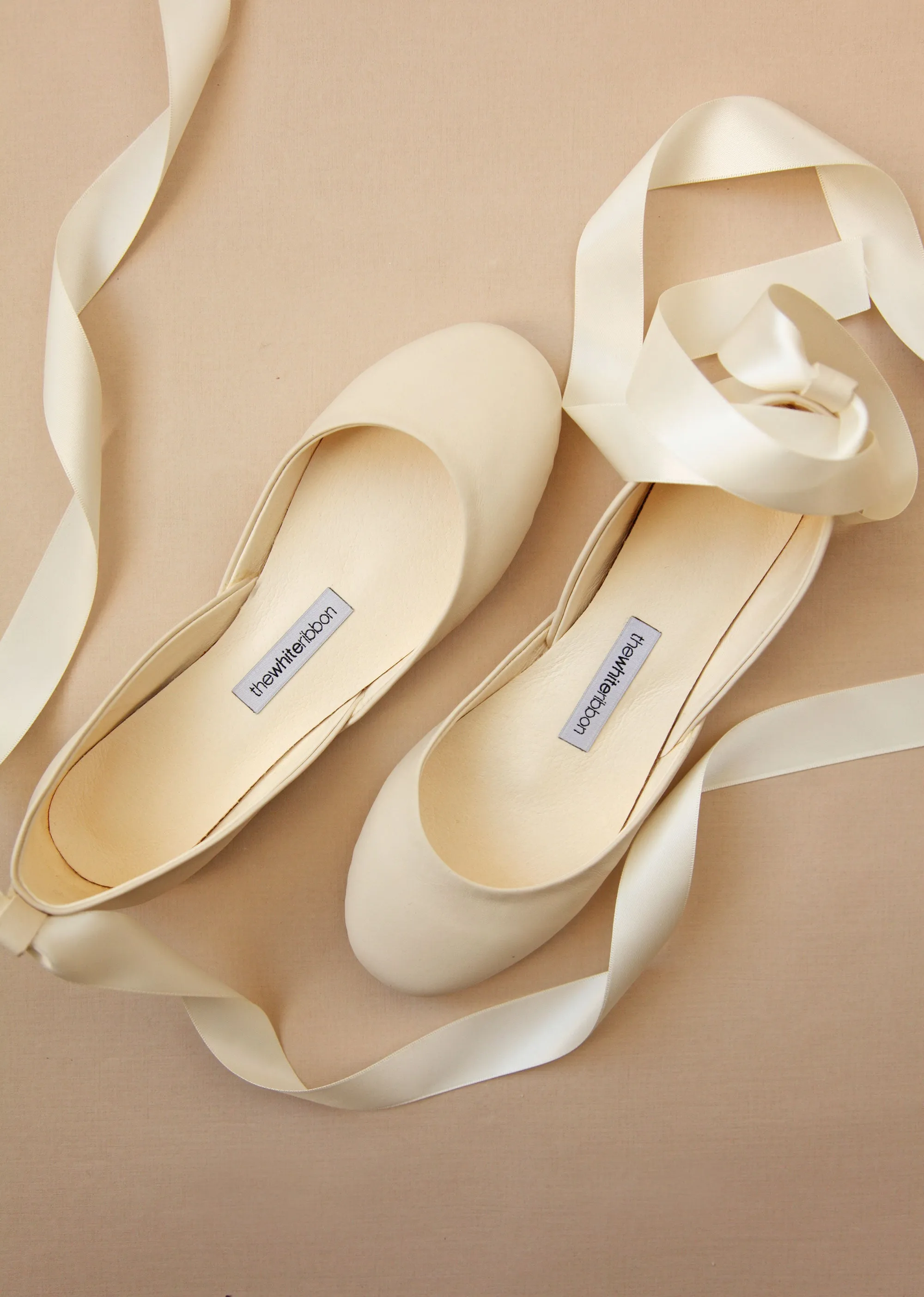 Luna Ballet Flats - Ivory