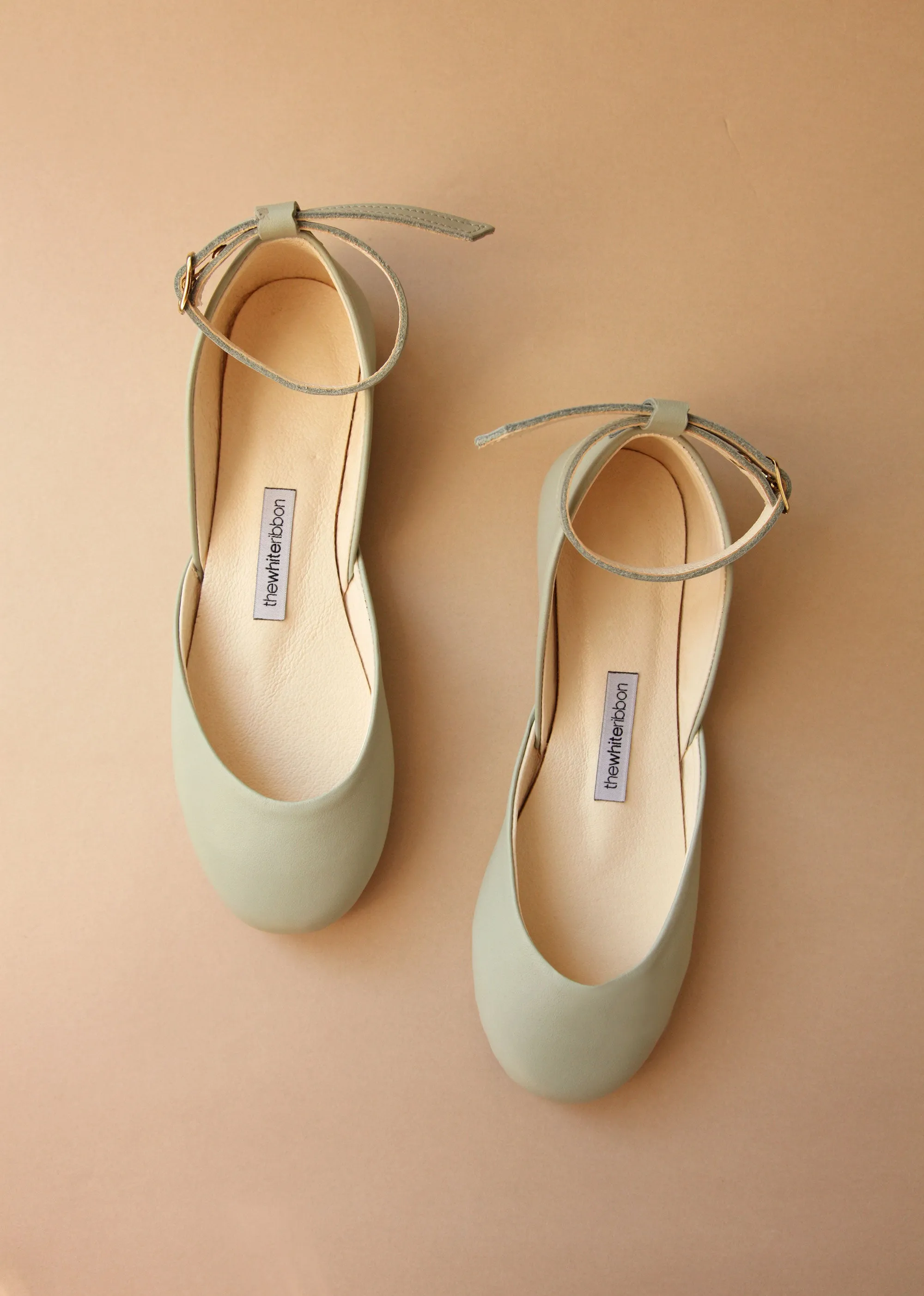 Luna Ballet Flats - Pastel Mint