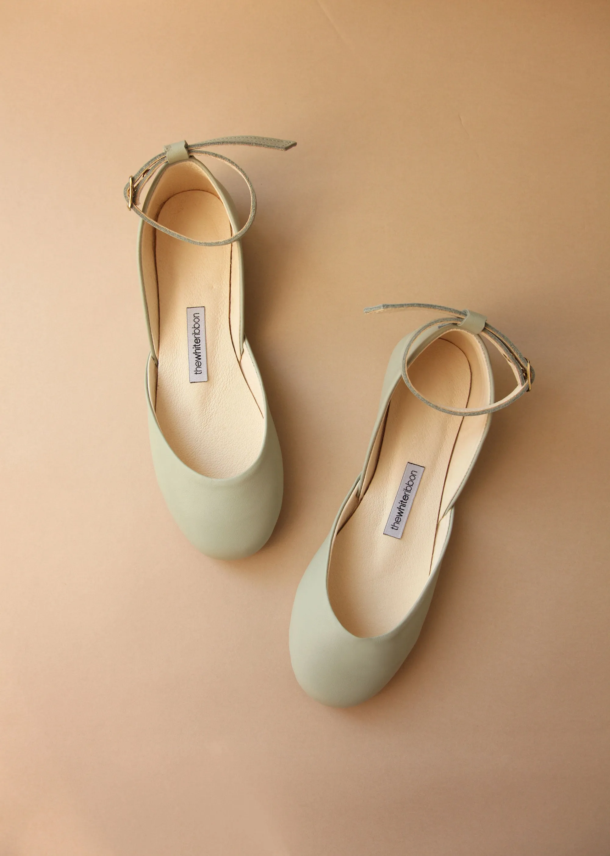 Luna Ballet Flats - Pastel Mint