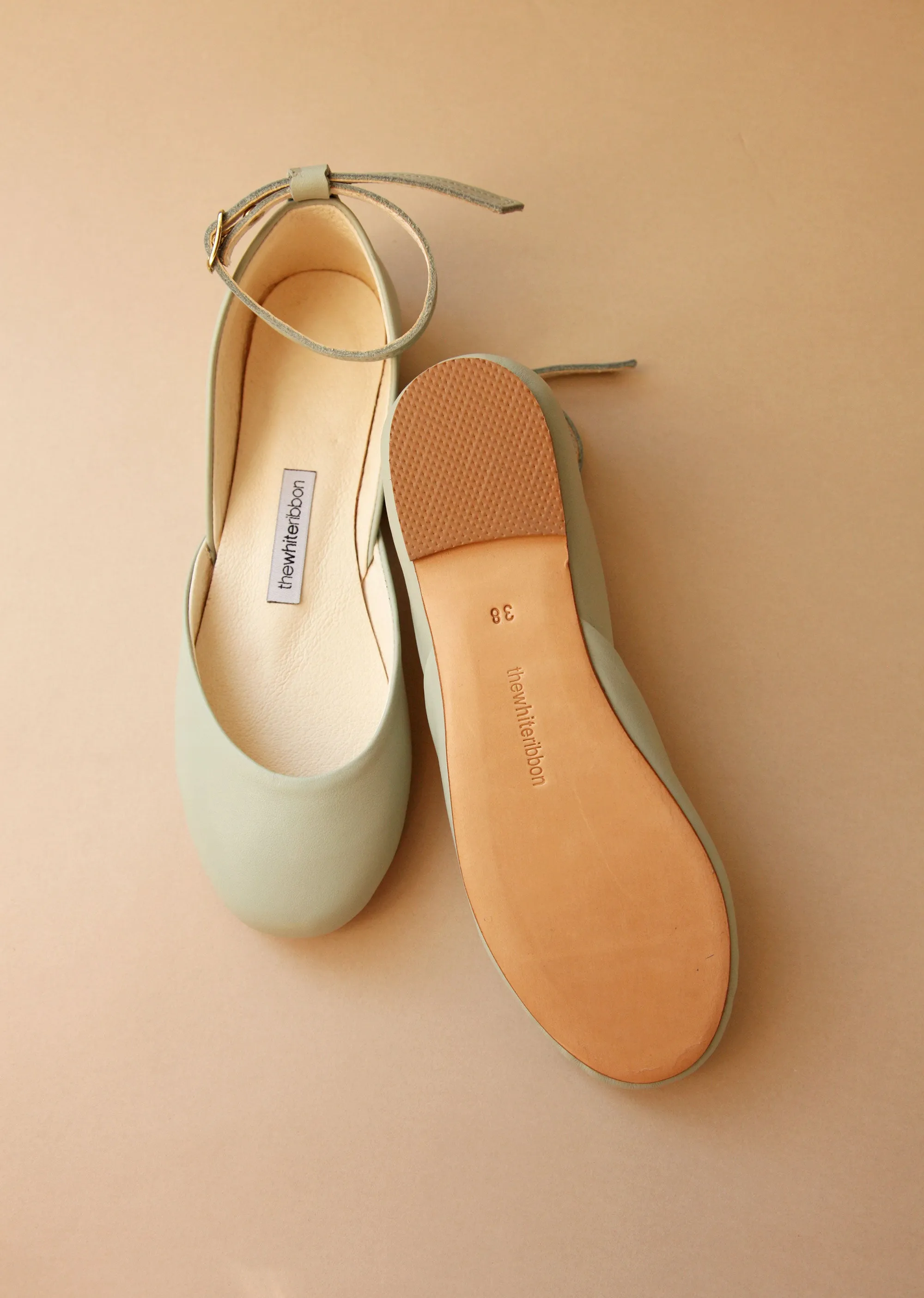 Luna Ballet Flats - Pastel Mint