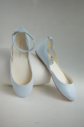 Luna Ballet Flats - Sky Blue | Shop Now!