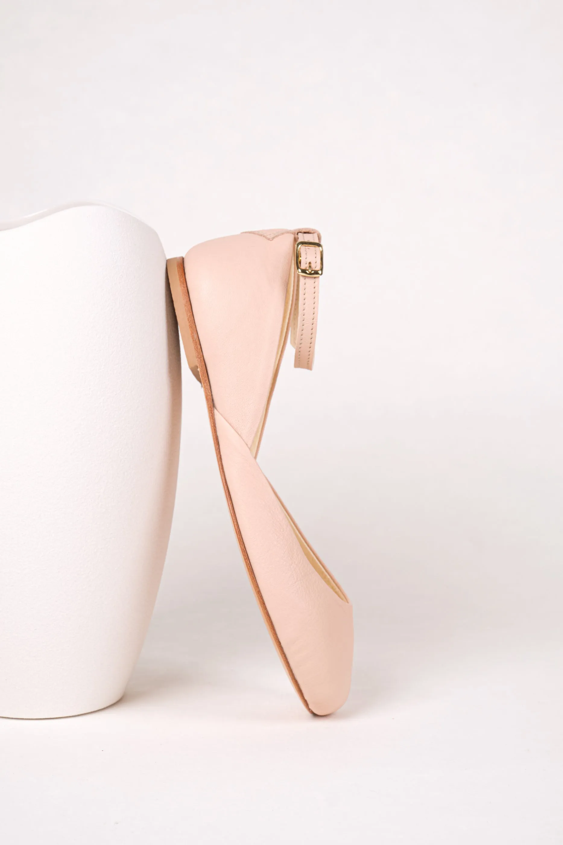 Luna Nude Ballet Flats