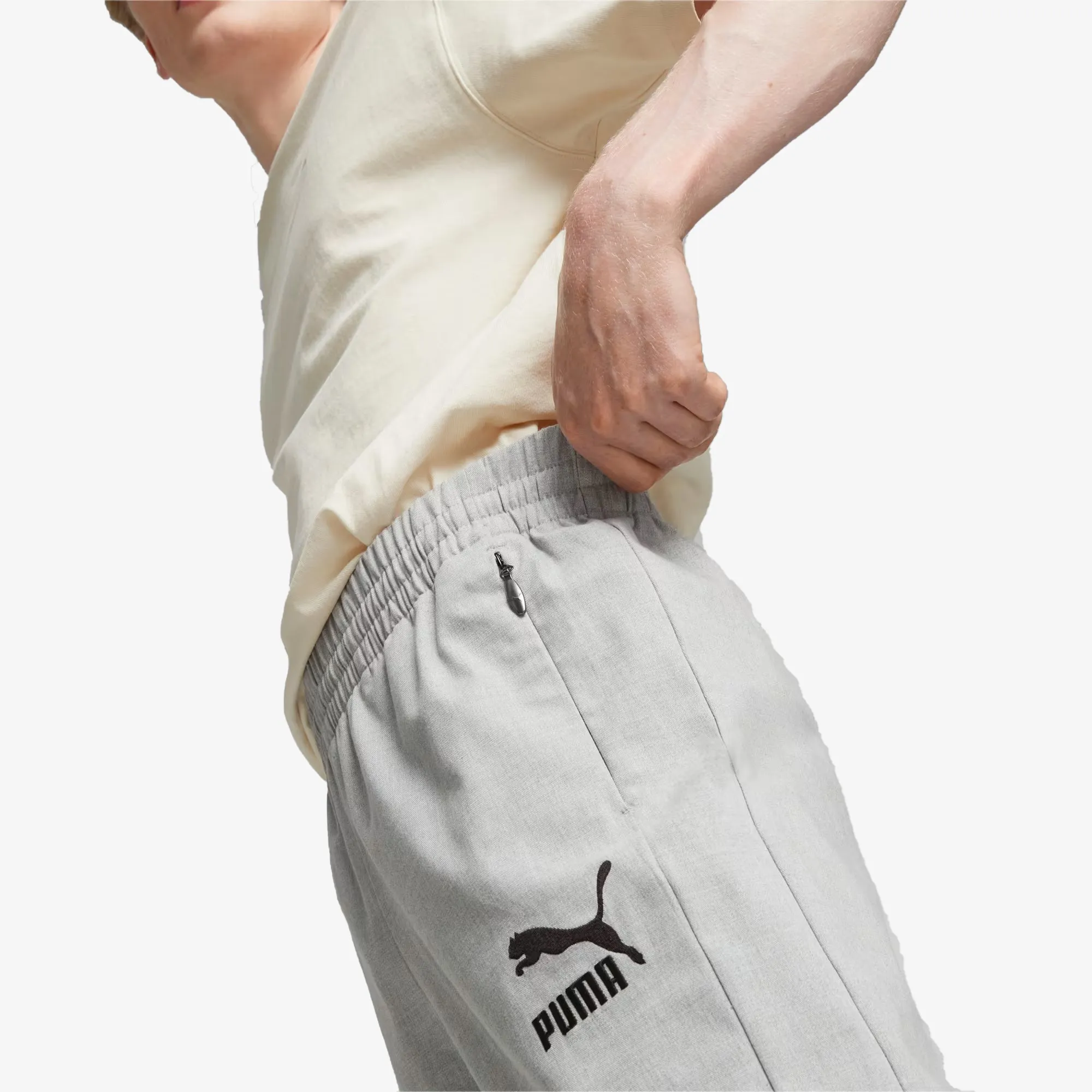 Luxe Sport T7 Pants Light Gray Heather