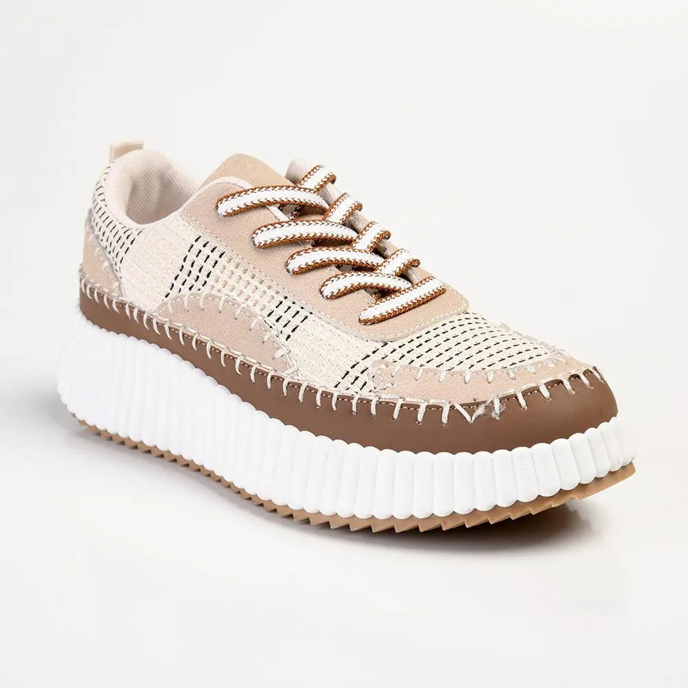 Madison Stitch Beige Multi Sneaker.