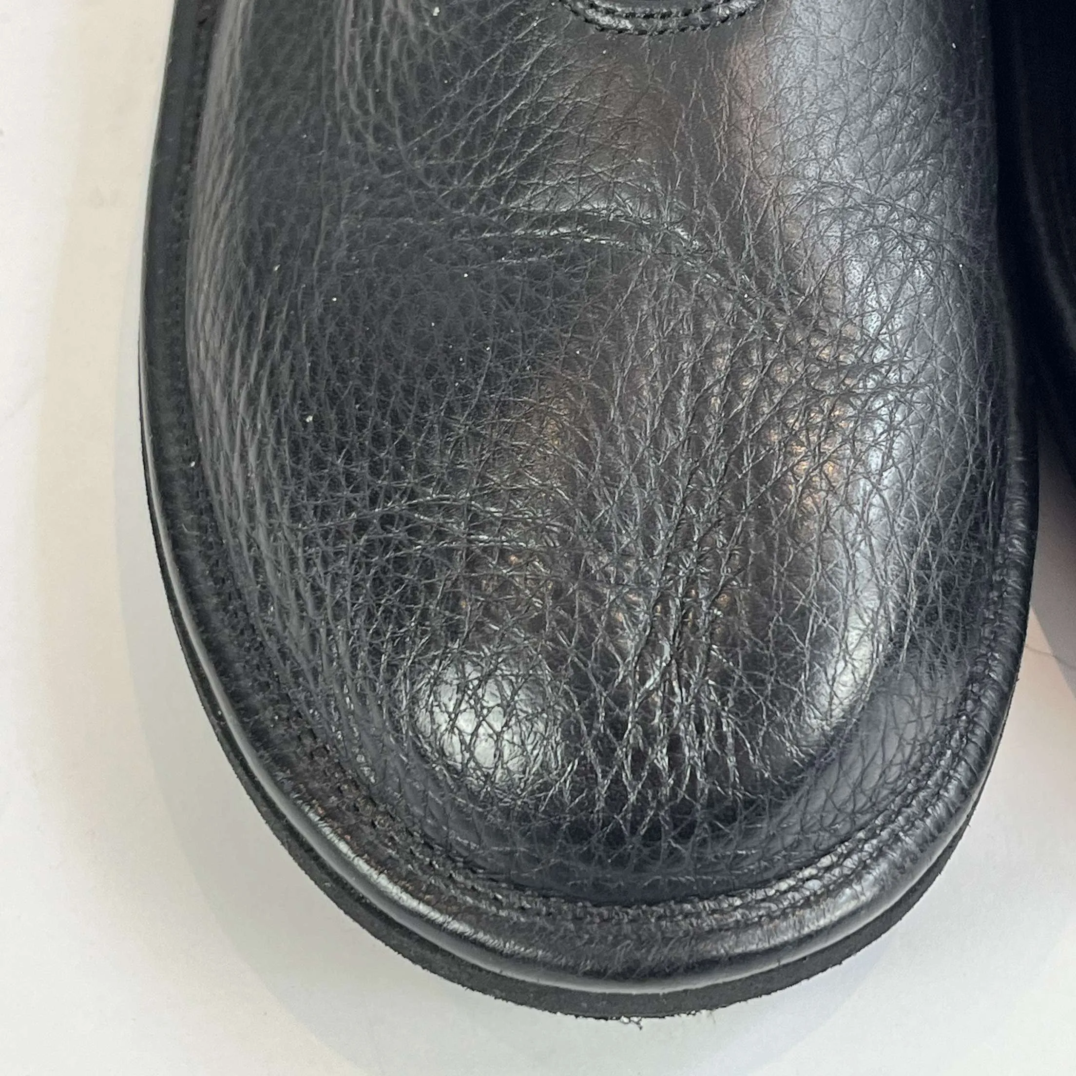 Marsell Brand New 488 Slip-On Flats Black Leather Size 38