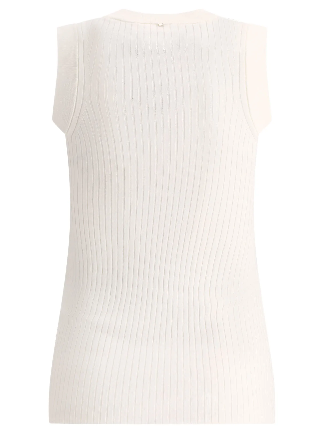 MaxMara Ribbed Cotton Tanks & Camisoles