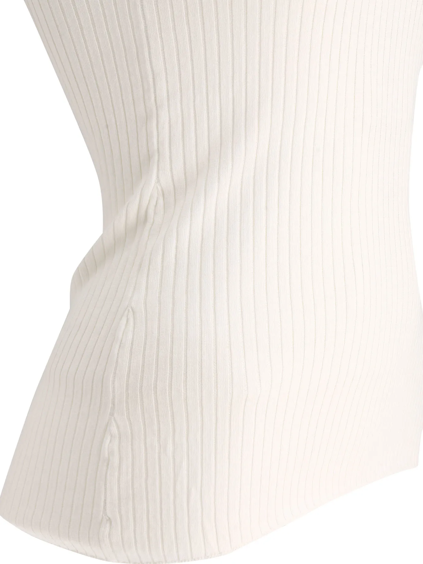 MaxMara Ribbed Cotton Tanks & Camisoles