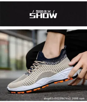 Men's Breathable Sport Shoes - Casual Sneakers