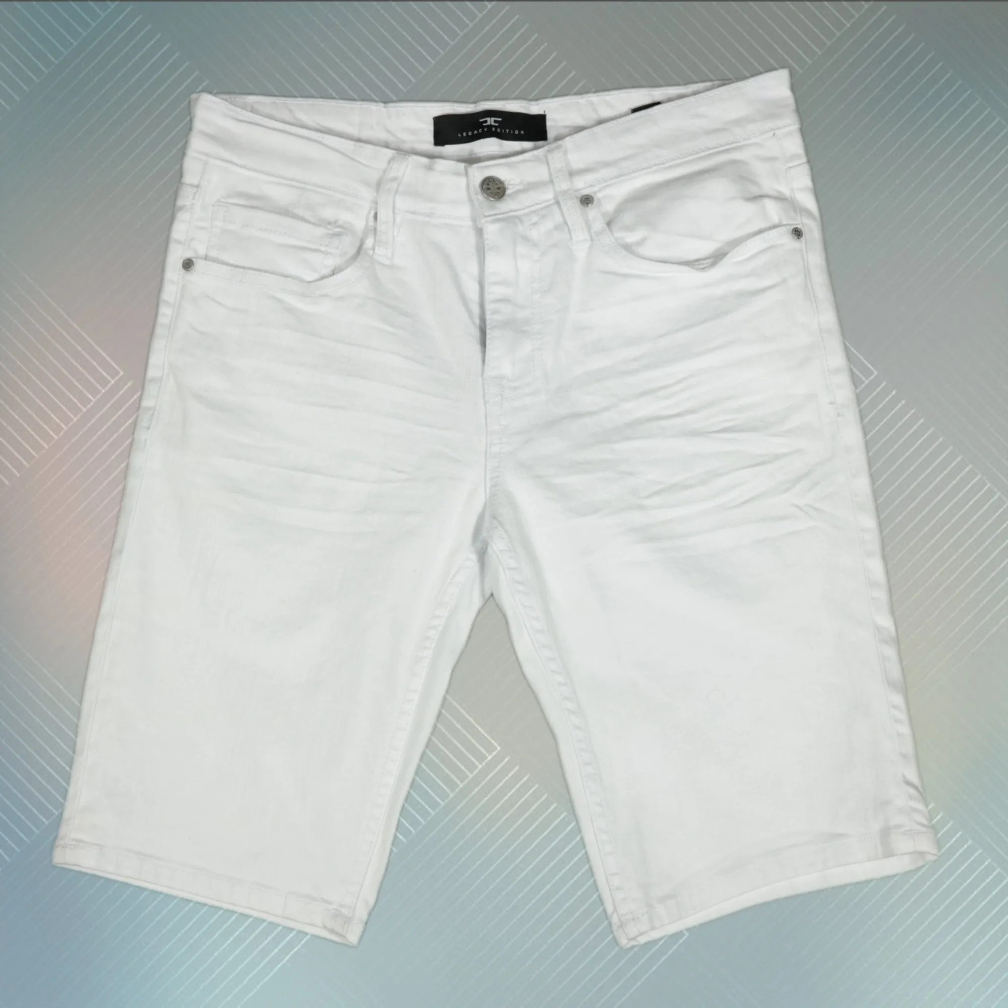 Men's Jordan Craig Inseam Streetwear Fashion Shorts | Jordan Craig White