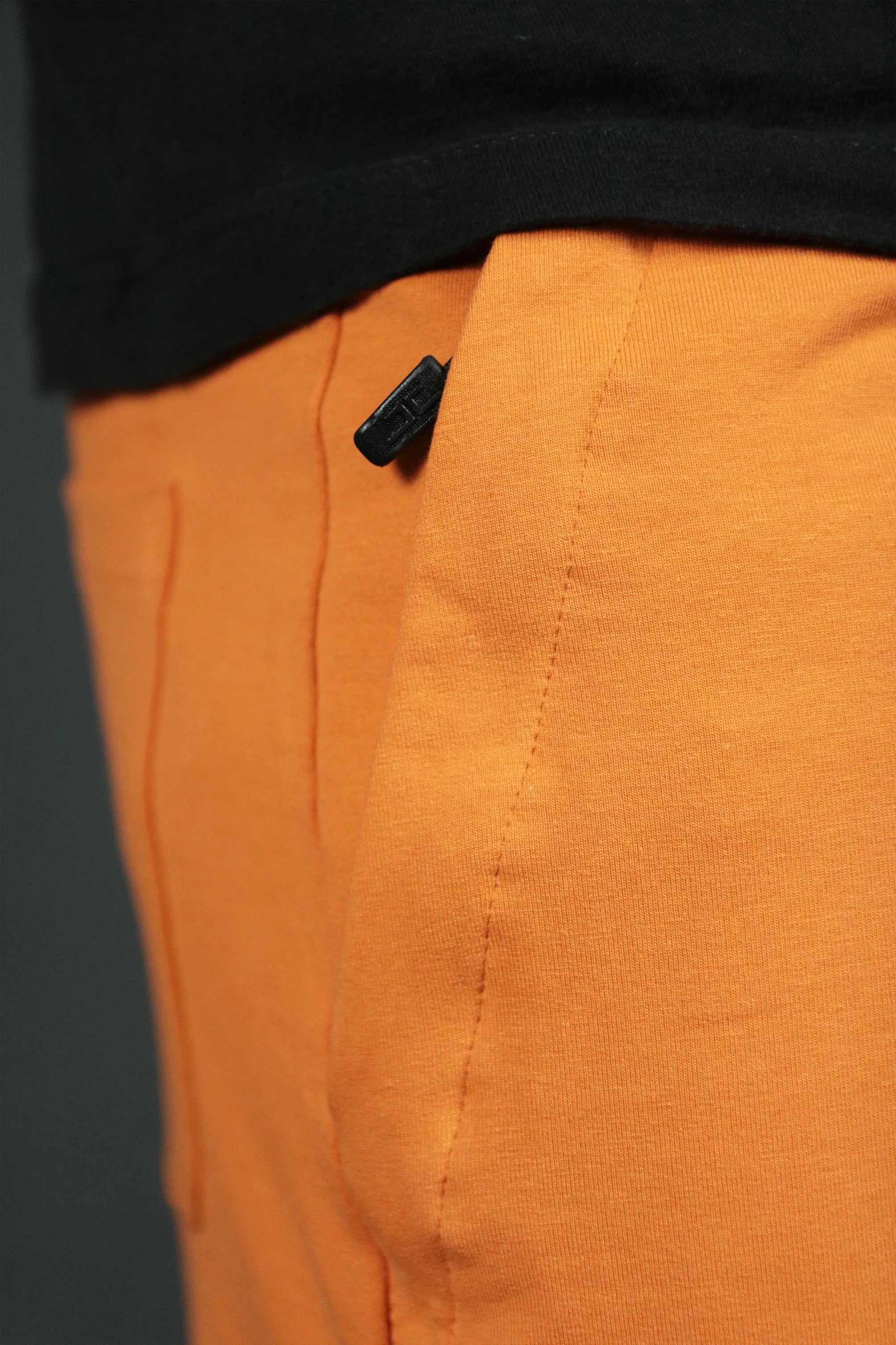 Men's Orange French Terry Shorts | Jordan Craig Terry Towel Shorts