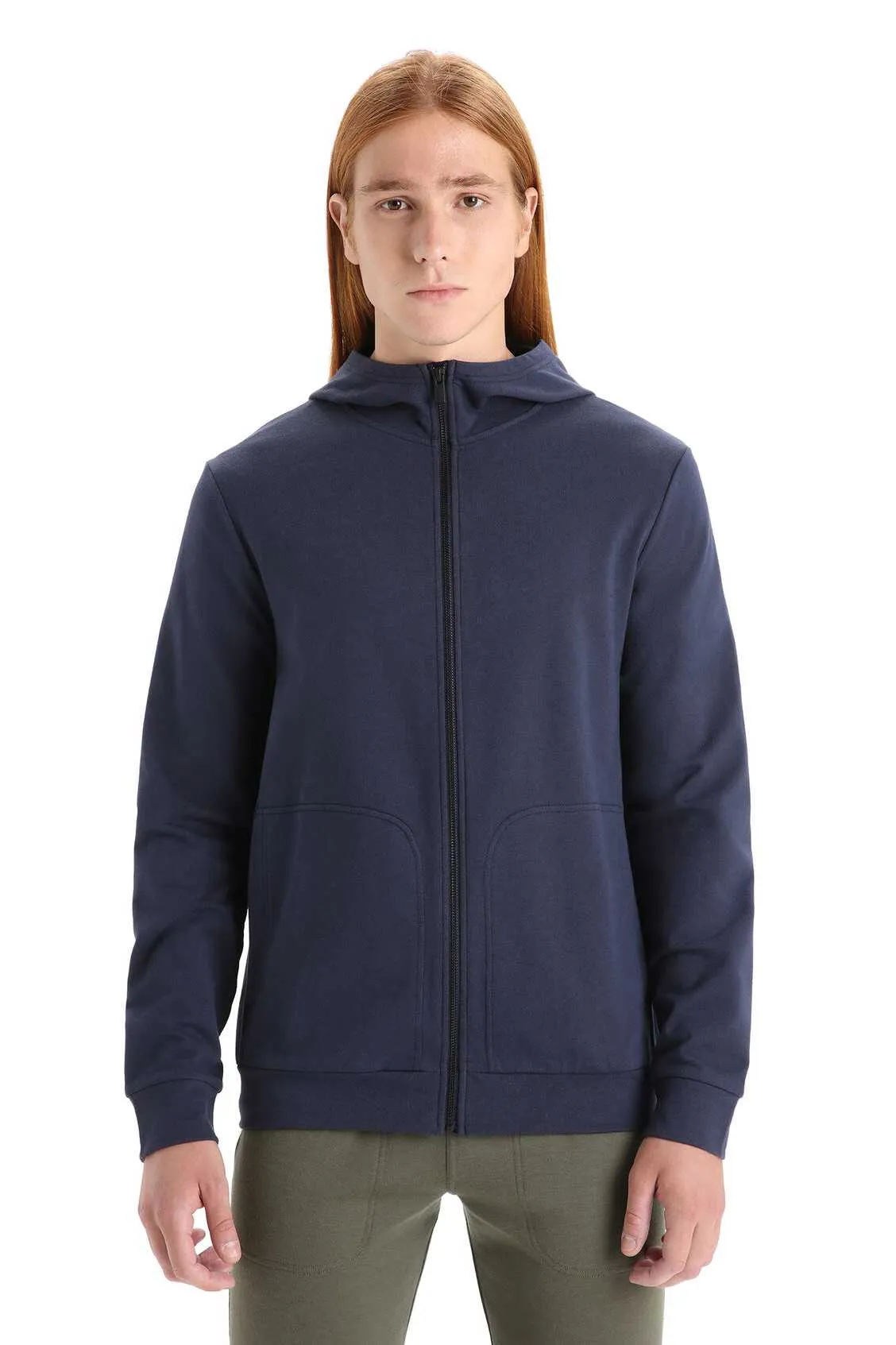 Merino Central Classic Hoodie - Men's Long Sleeve Zip