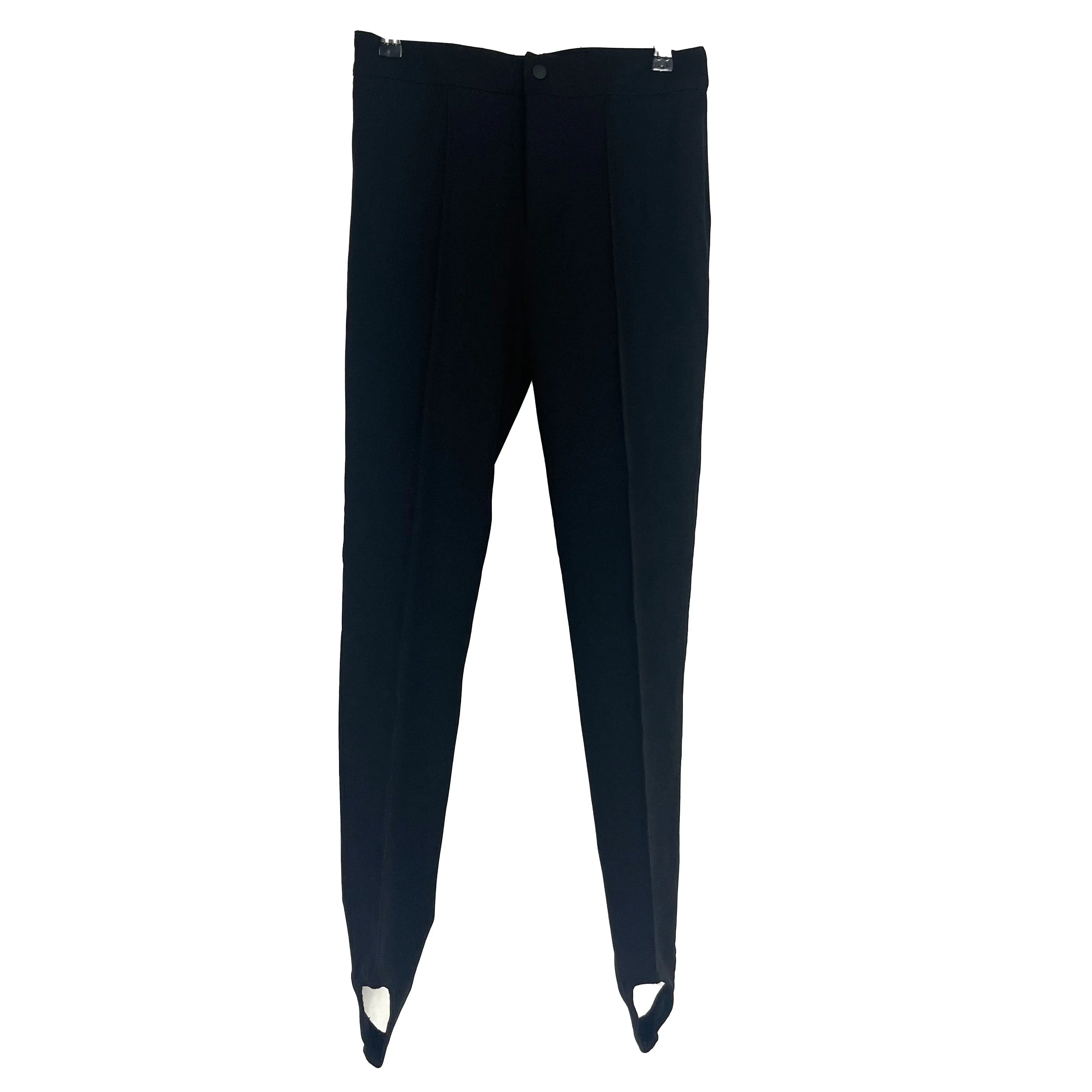 Moncler 365 Black Sportivo Stirrup Ski Pants XS