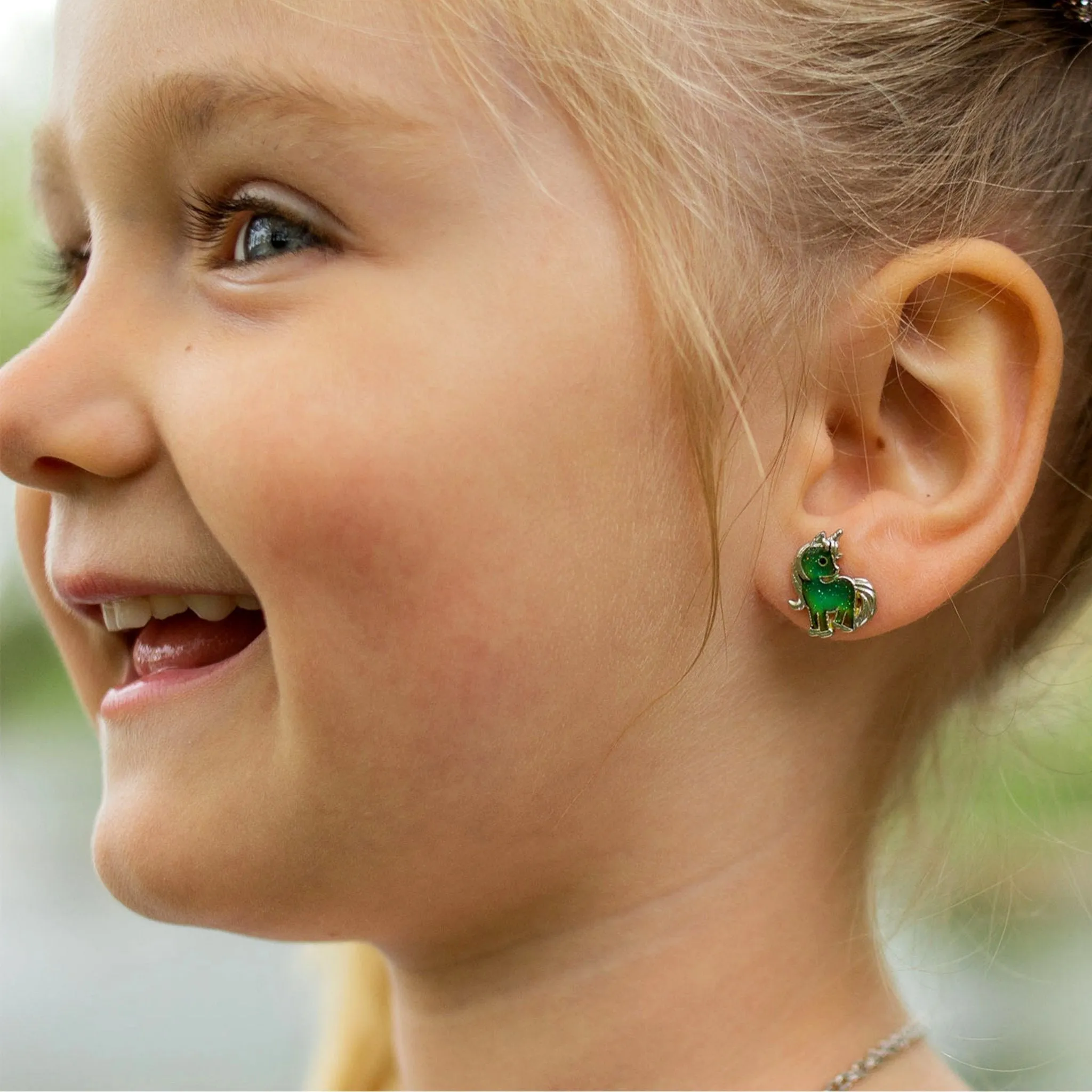 Mood Jewelry Set with Necklace, Bracelet, and Earring Studs.