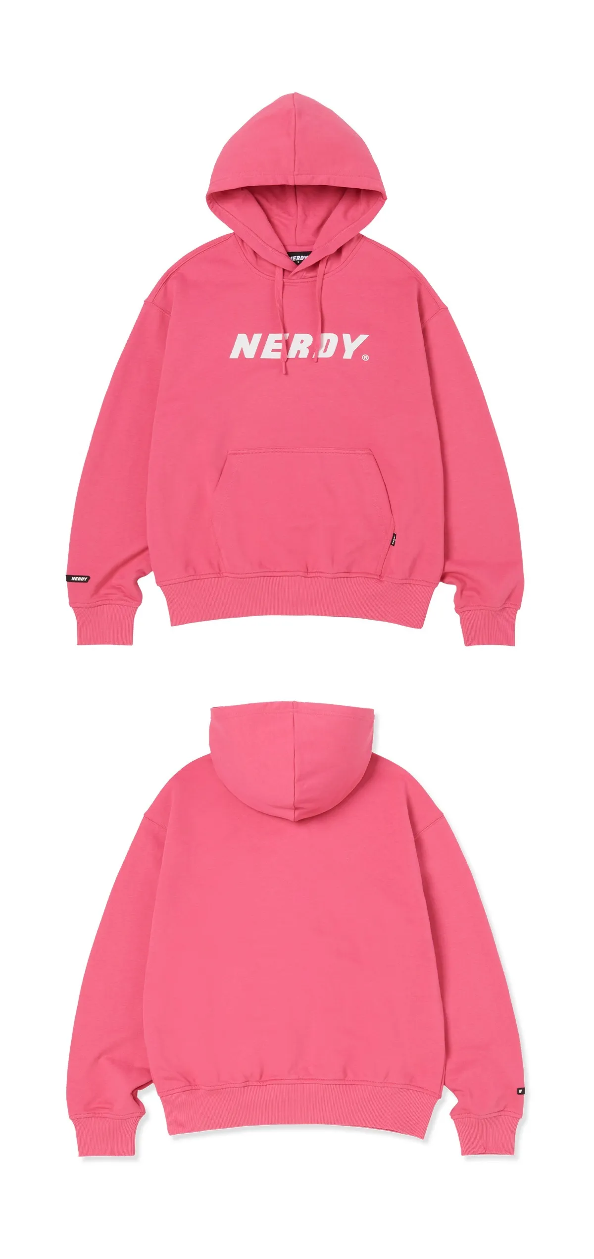 Nerdy 23SS Big Logo Pullover Hoodie - Shop Now