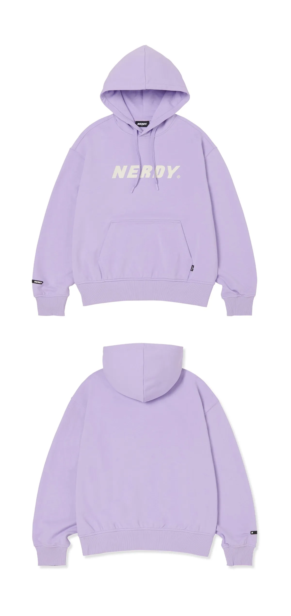 Nerdy 23SS Big Logo Pullover Hoodie - Shop Now