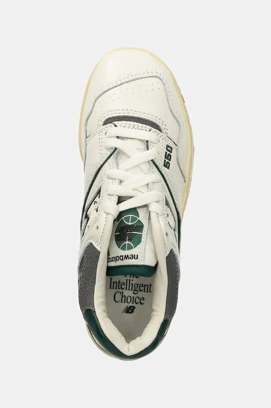 New Balance leather sneakers 550 white color BB550VTG