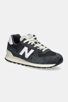 New Balance leather sneakers 574 gray color U574RBH