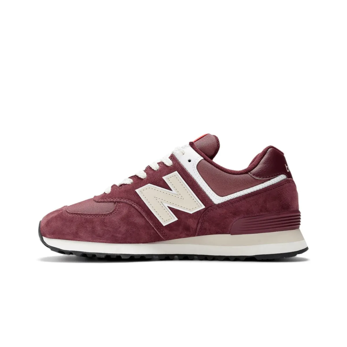 New Balance Unisex 574 Casual Sneakers U574HMG Maroon/Grey