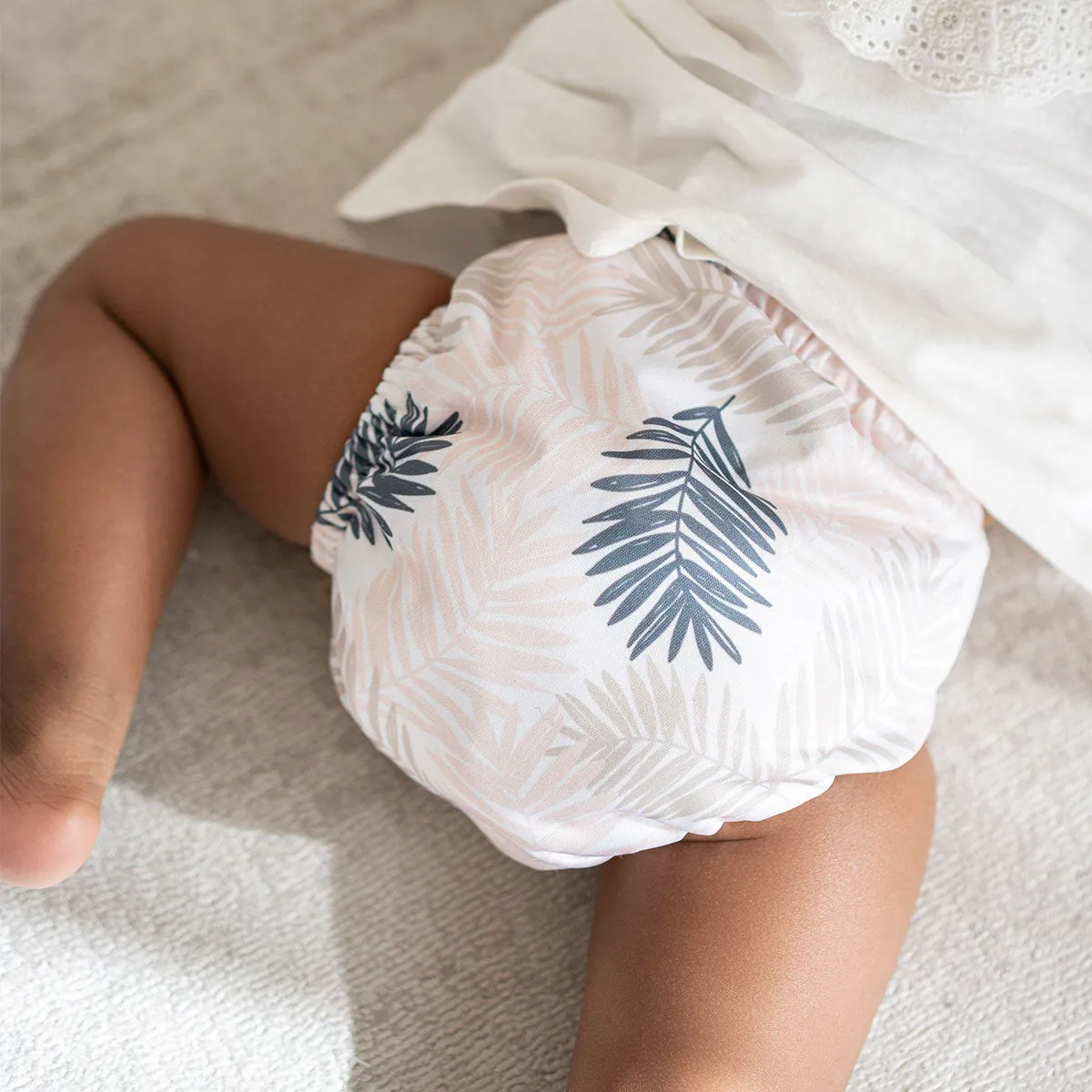 Newborn pants | Beige jungle