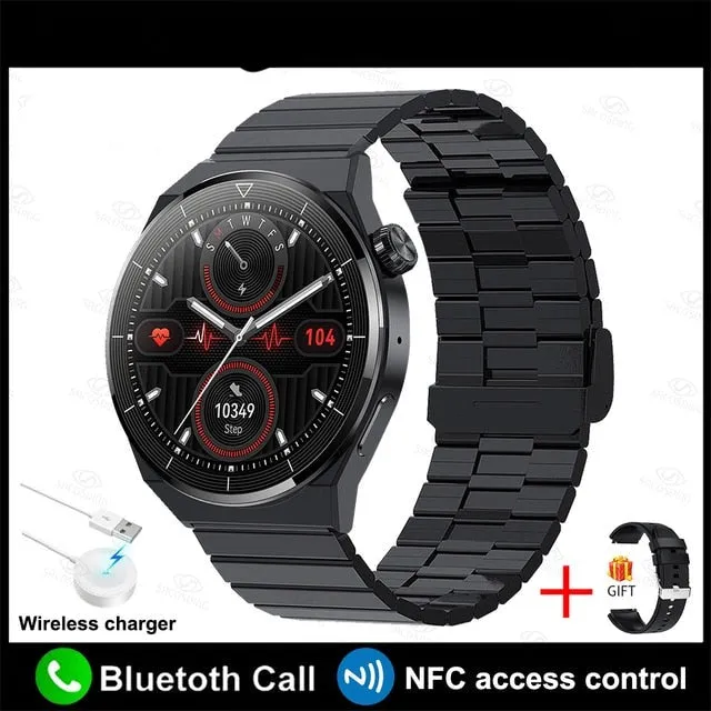 NFC Smartwatch, GT3 Pro, AMOLED 390*390 High Definition Screen