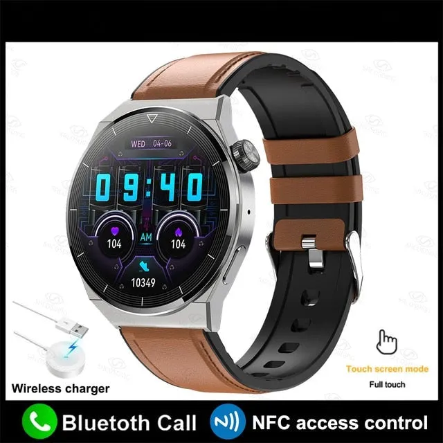 NFC Smartwatch, GT3 Pro, AMOLED 390*390 High Definition Screen