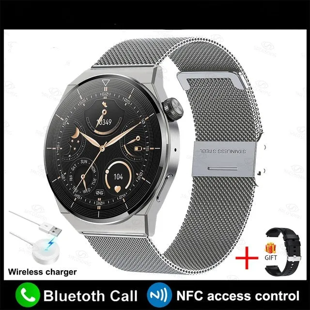 NFC Smartwatch, GT3 Pro, AMOLED 390*390 High Definition Screen