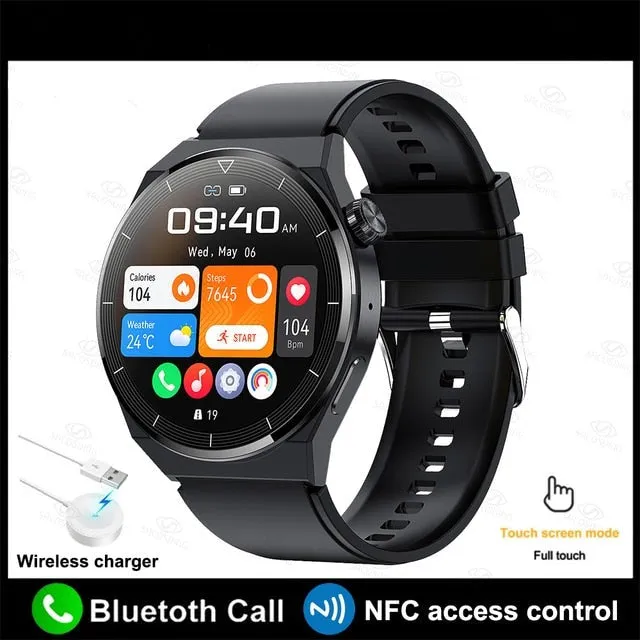 NFC Smartwatch, GT3 Pro, AMOLED 390*390 High Definition Screen