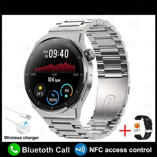 NFC Smartwatch, GT3 Pro, AMOLED 390*390 High Definition Screen