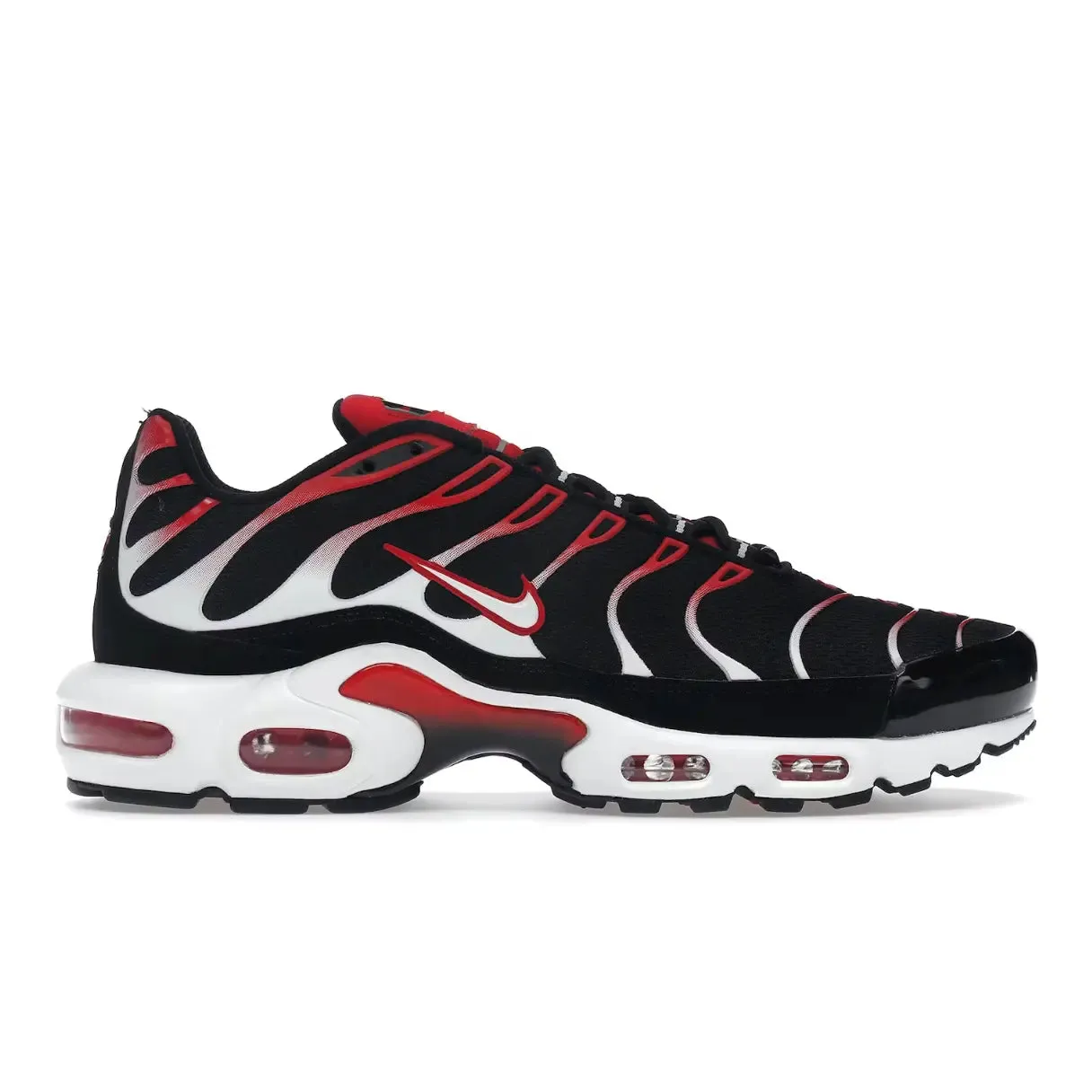 Nike TN Air Max Plus Black White University Red - Best Price, Fast Shipping | Official Nike Website