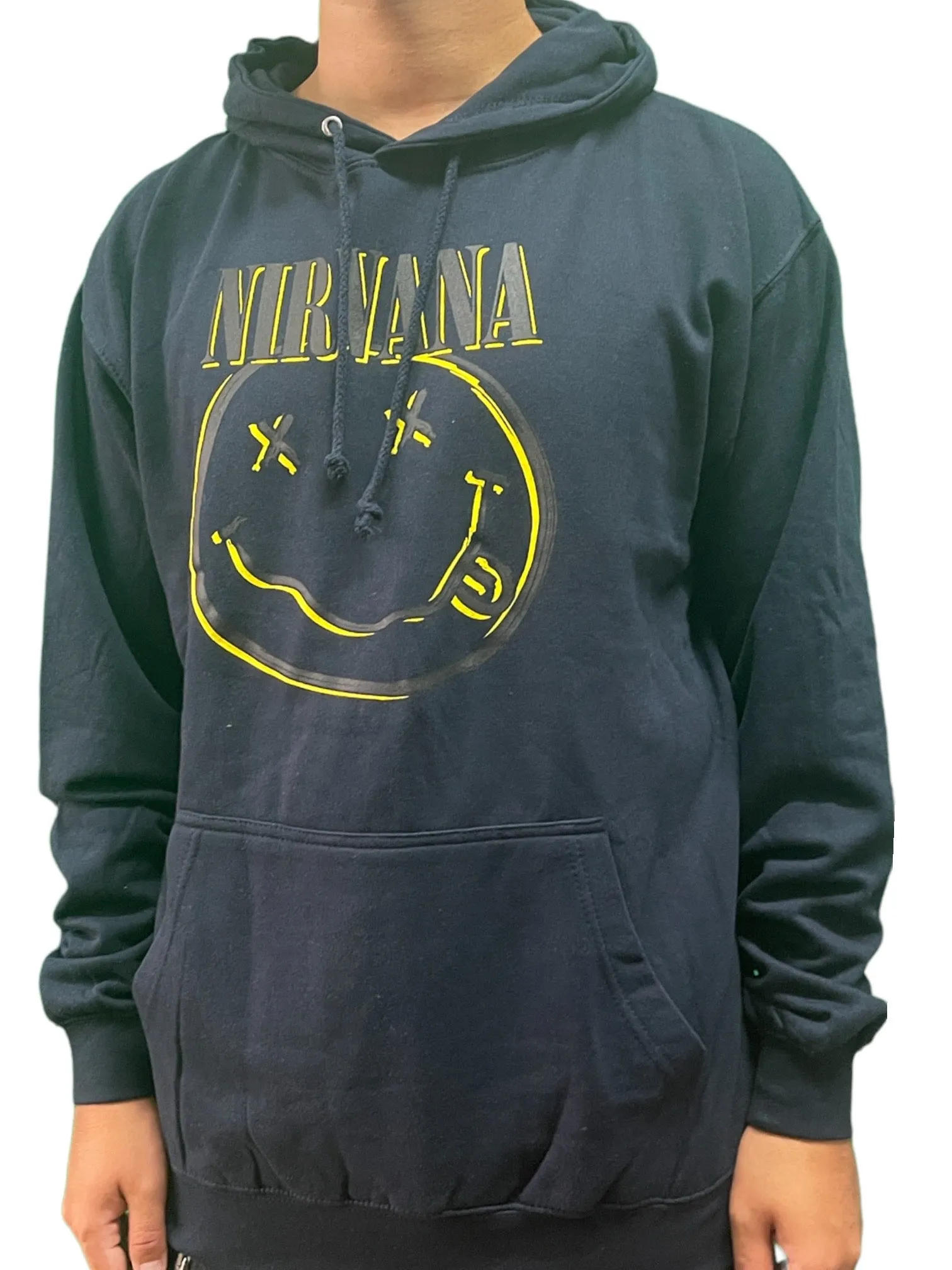 nirvana navy pullover hoodie unisex various sizes