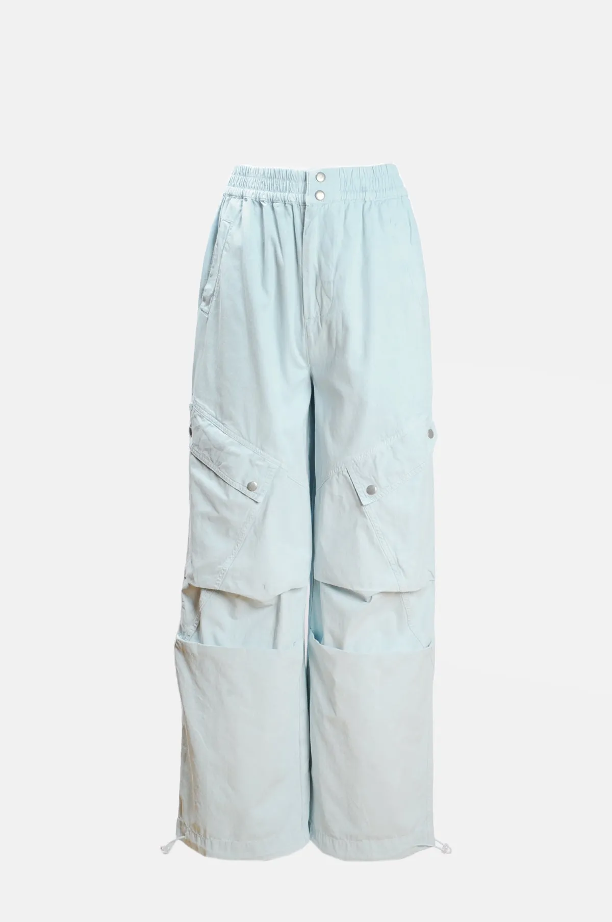 Nyla Twill Pants Blue