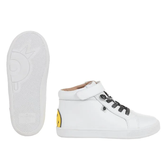 Old Soles Child Smiley Sneak Shoes Snow White - Buy Now Online