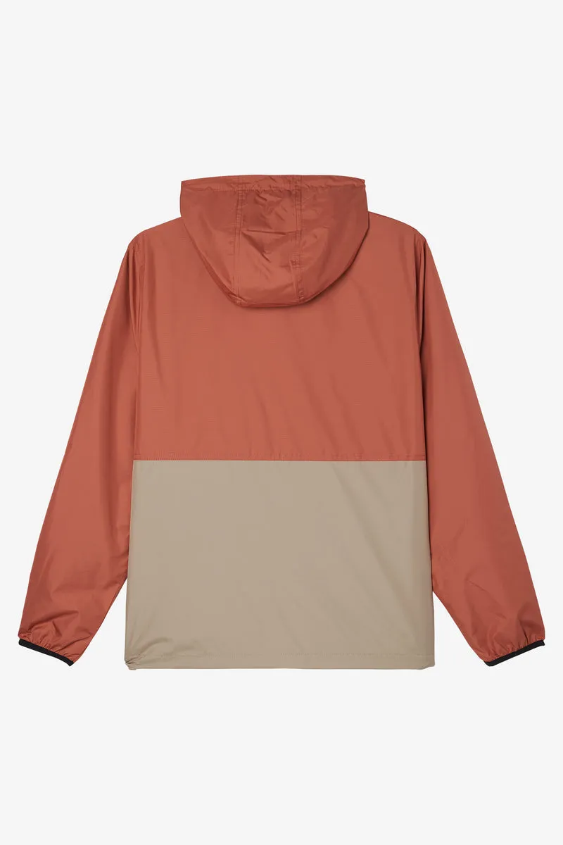 O'Neill Nomadic Windbreaker Jacket-Clay