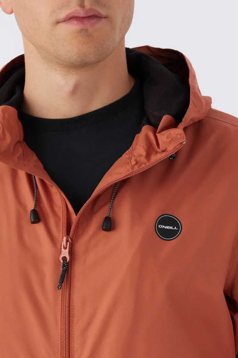 O'Neill Nomadic Windbreaker Jacket-Clay