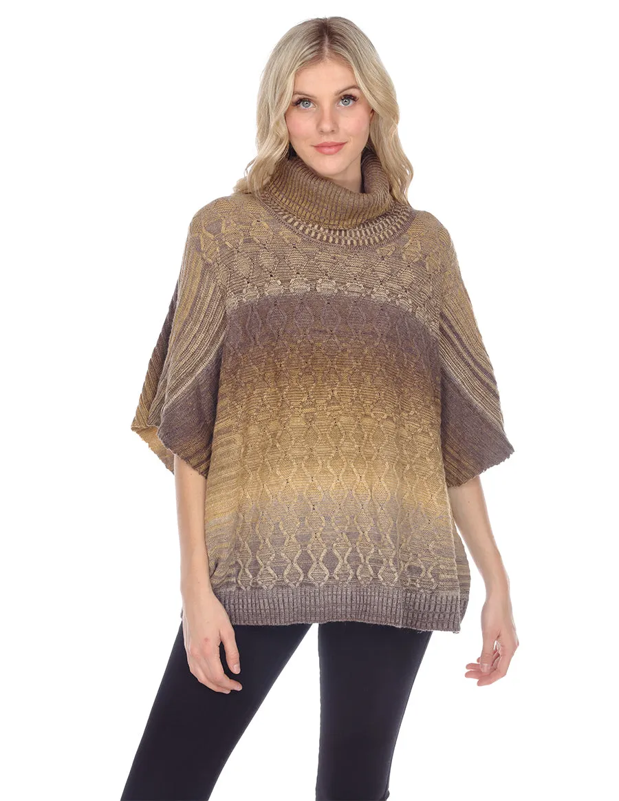 Palila Turtle Neck Poncho - Women's Turtleneck Poncho | Shop Now