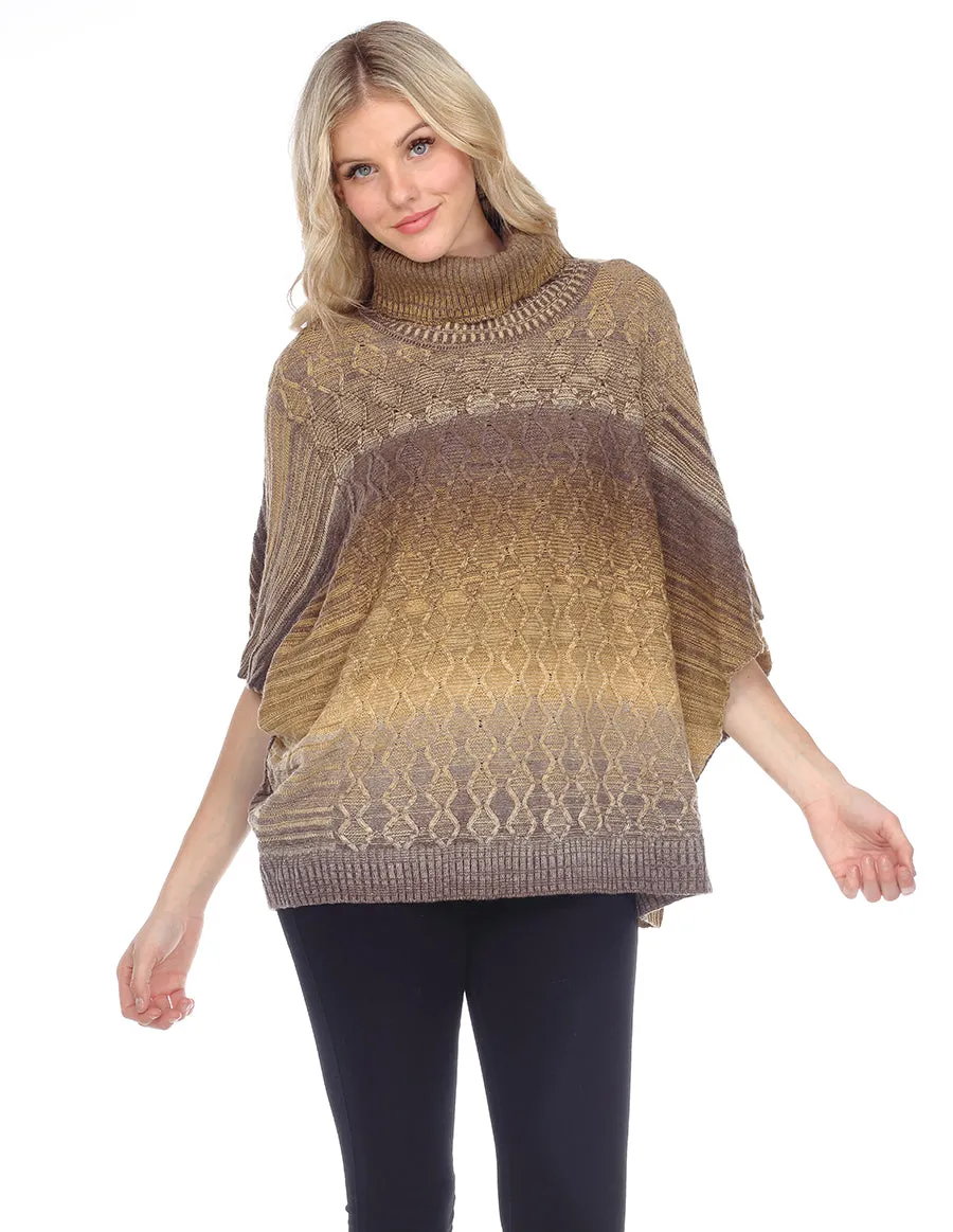 Palila Turtle Neck Poncho - Women's Turtleneck Poncho | Shop Now