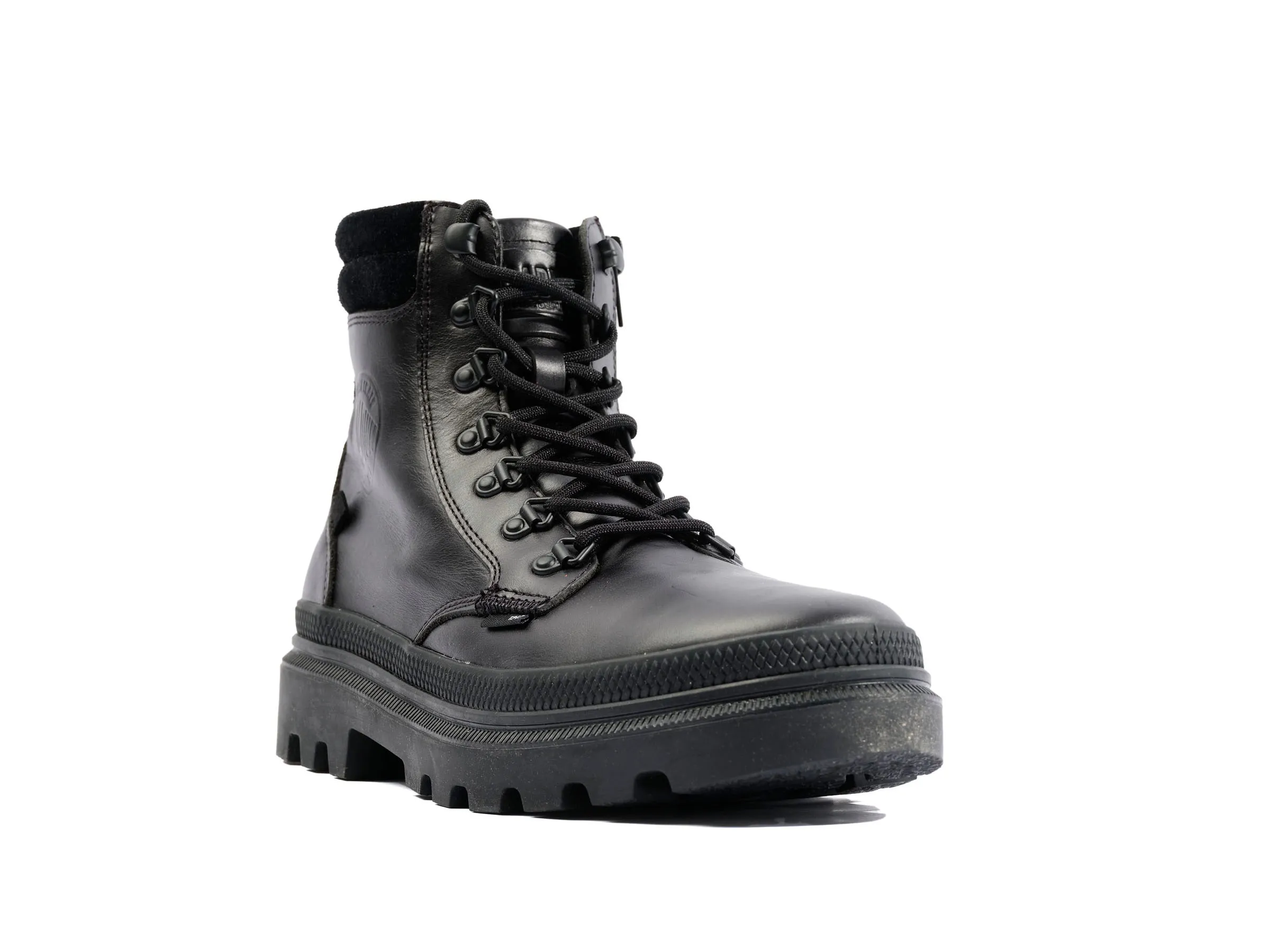 Pallatrooper Hiker Leather Boots - Black