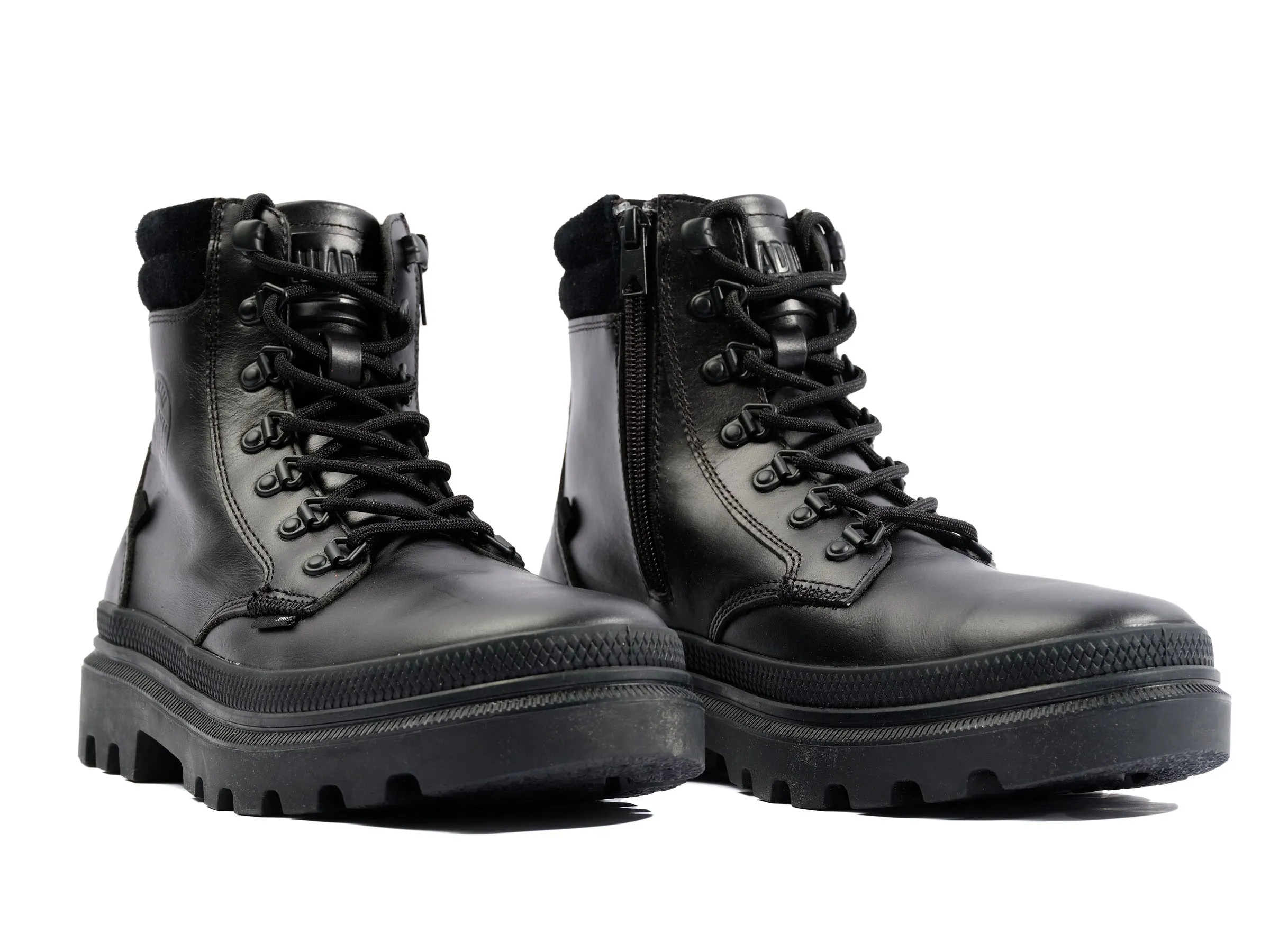 Pallatrooper Hiker Leather Boots - Black