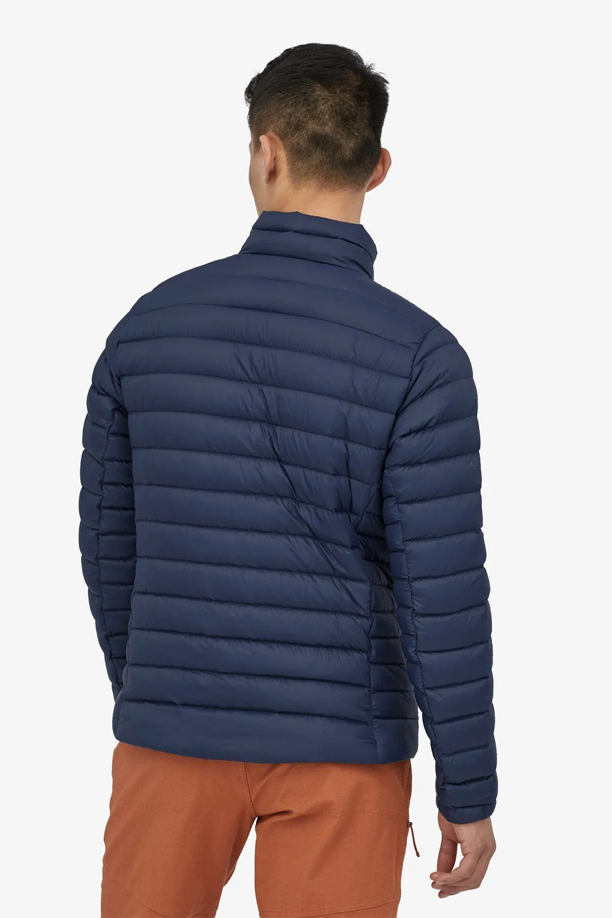 Patagonia Mens Custom Down Sweater Jackets, New Navy