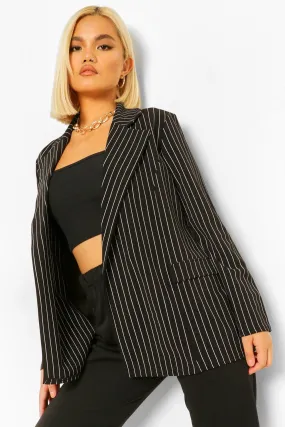 Petite Pinstripe Blazer