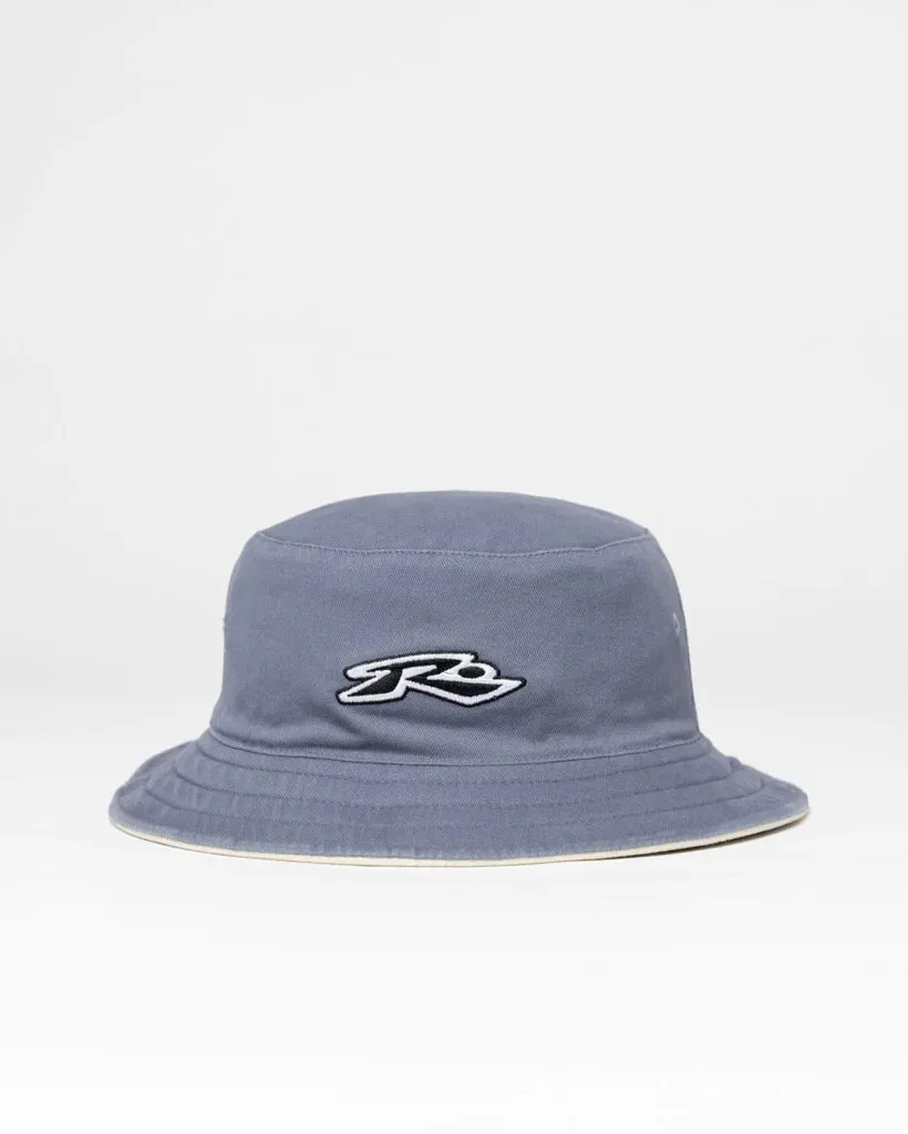 Pilusos Rusty Kick Flip Reversible Bucket Hat China Blue - Shop Now!