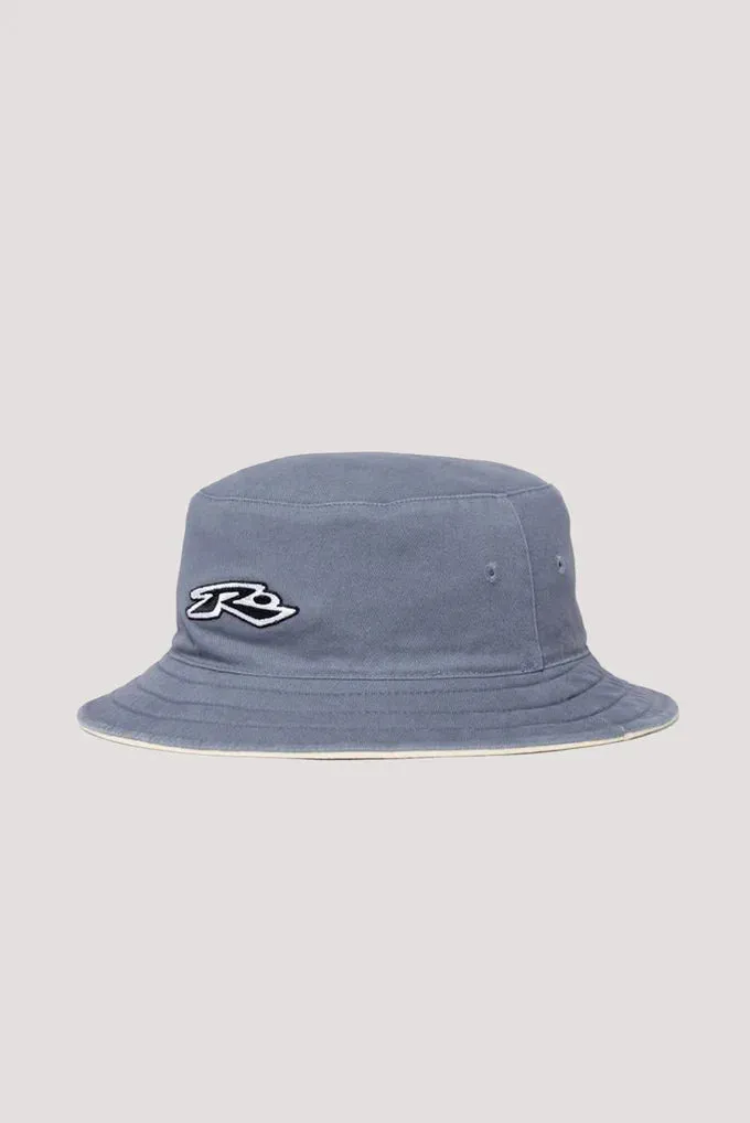 Pilusos Rusty Kick Flip Reversible Bucket Hat China Blue - Shop Now!